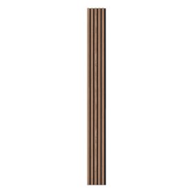 Wood Slat Acoustic Panels, 7.9 x 94.5 inch, MDF Accent Wooden Wall Panels for Modern Interior Wall